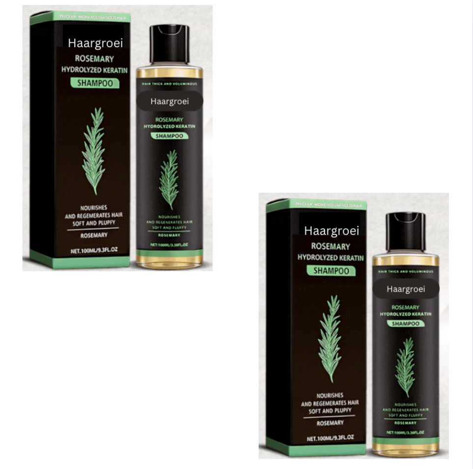 Hårväxt Rosmarin Schampo x2